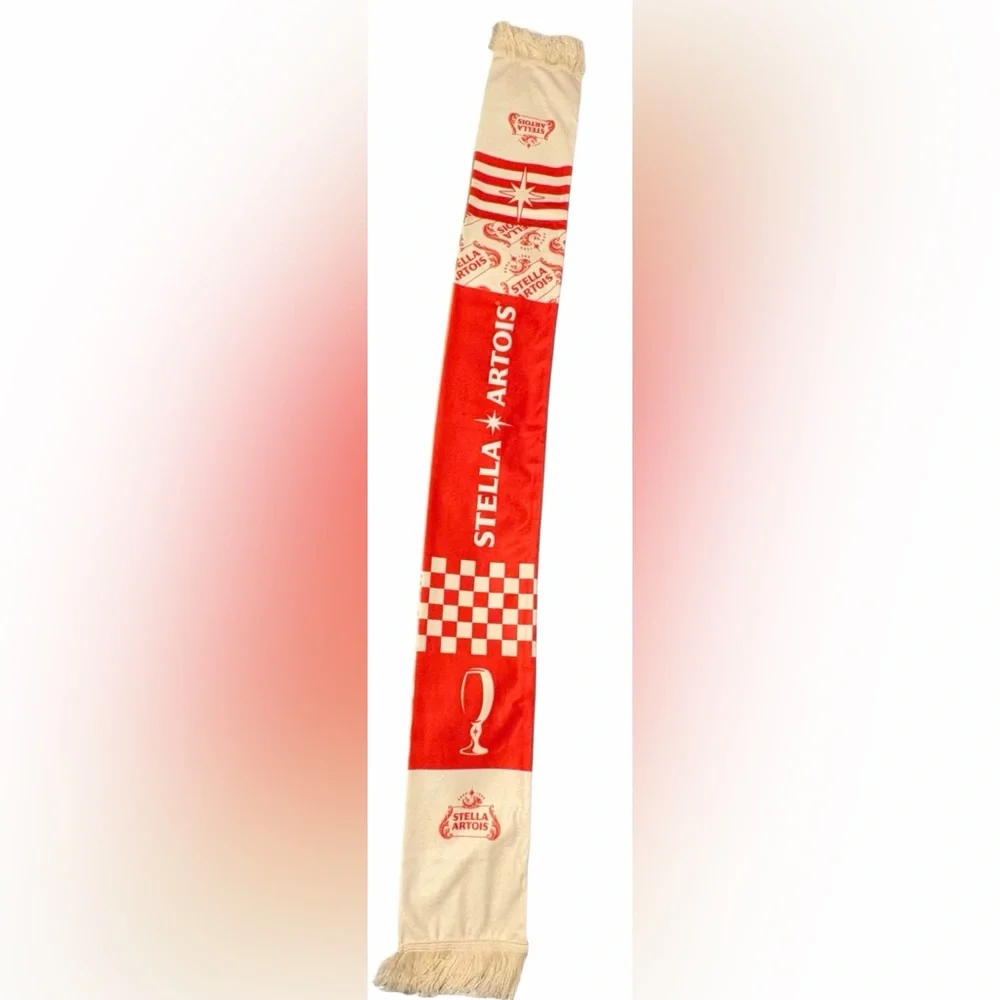 Stella Artois reversible scarf.